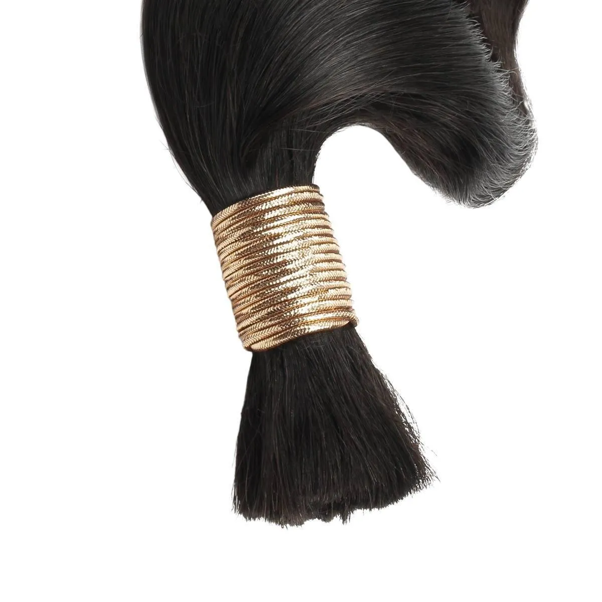 Loose Wave Bulk 100% Human Braiding Hair sold by Zulily product image thumbnail 5