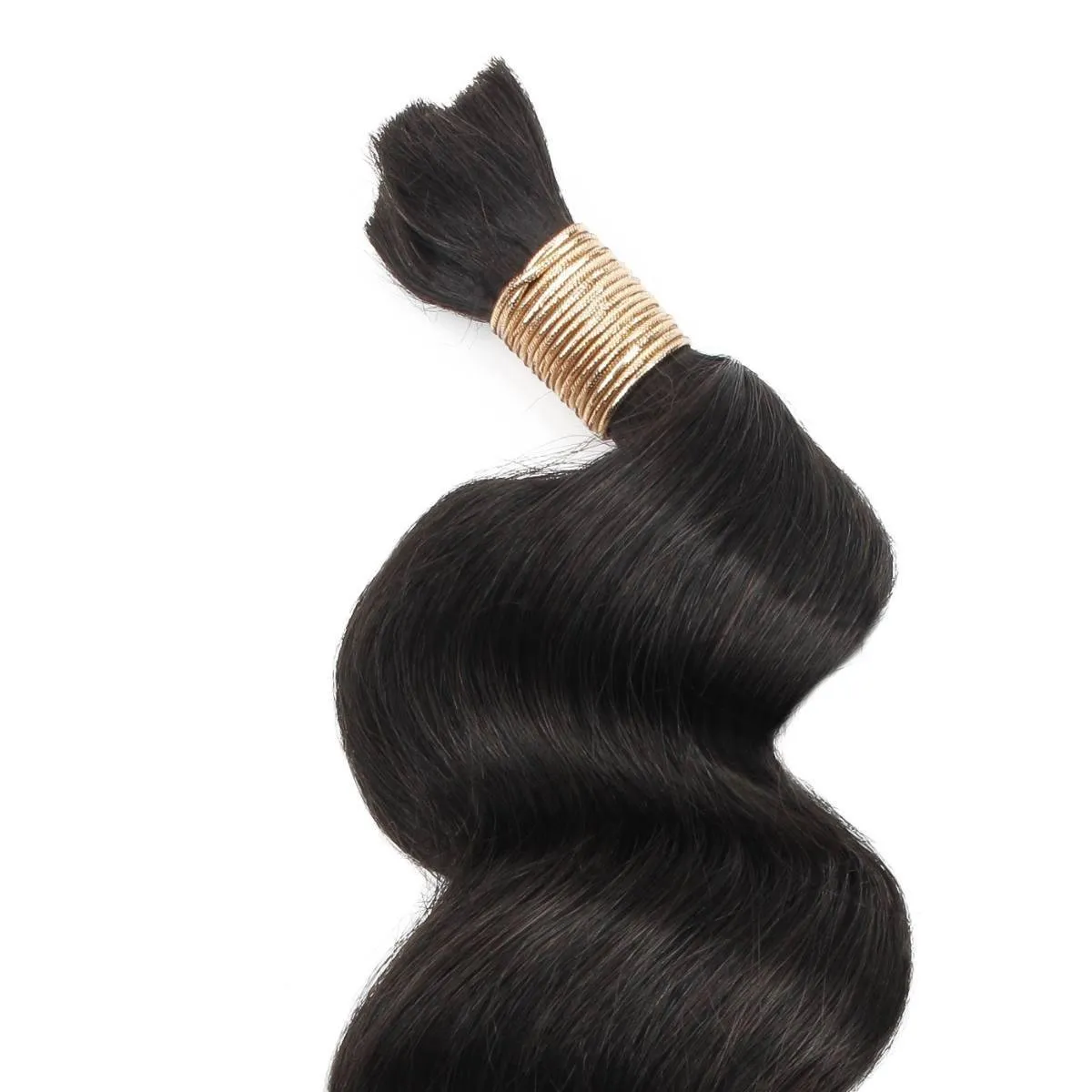 Loose Wave Bulk 100% Human Braiding Hair sold by Zulily product image thumbnail 4