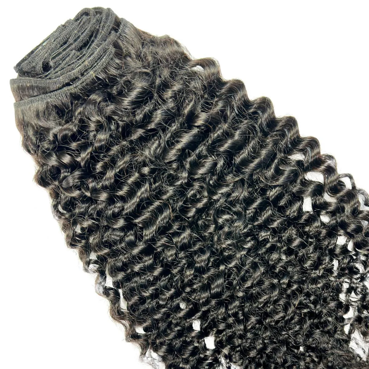 Kinky Curly Clip-In 100% Human Hair Extensions sold by Zulily product image thumbnail 2