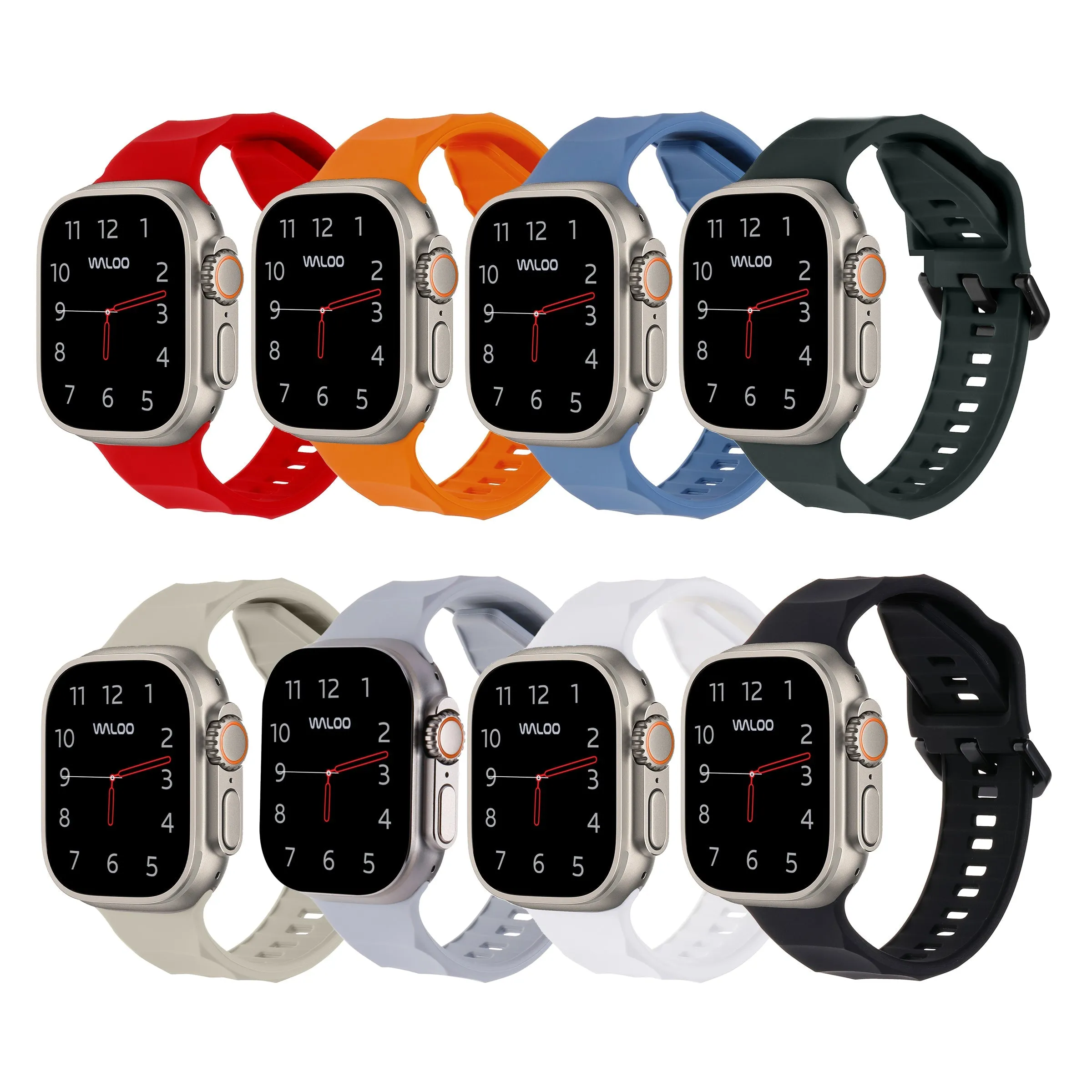 Waloo Explorer Silicone Band For Apple Watch sold by Zulily