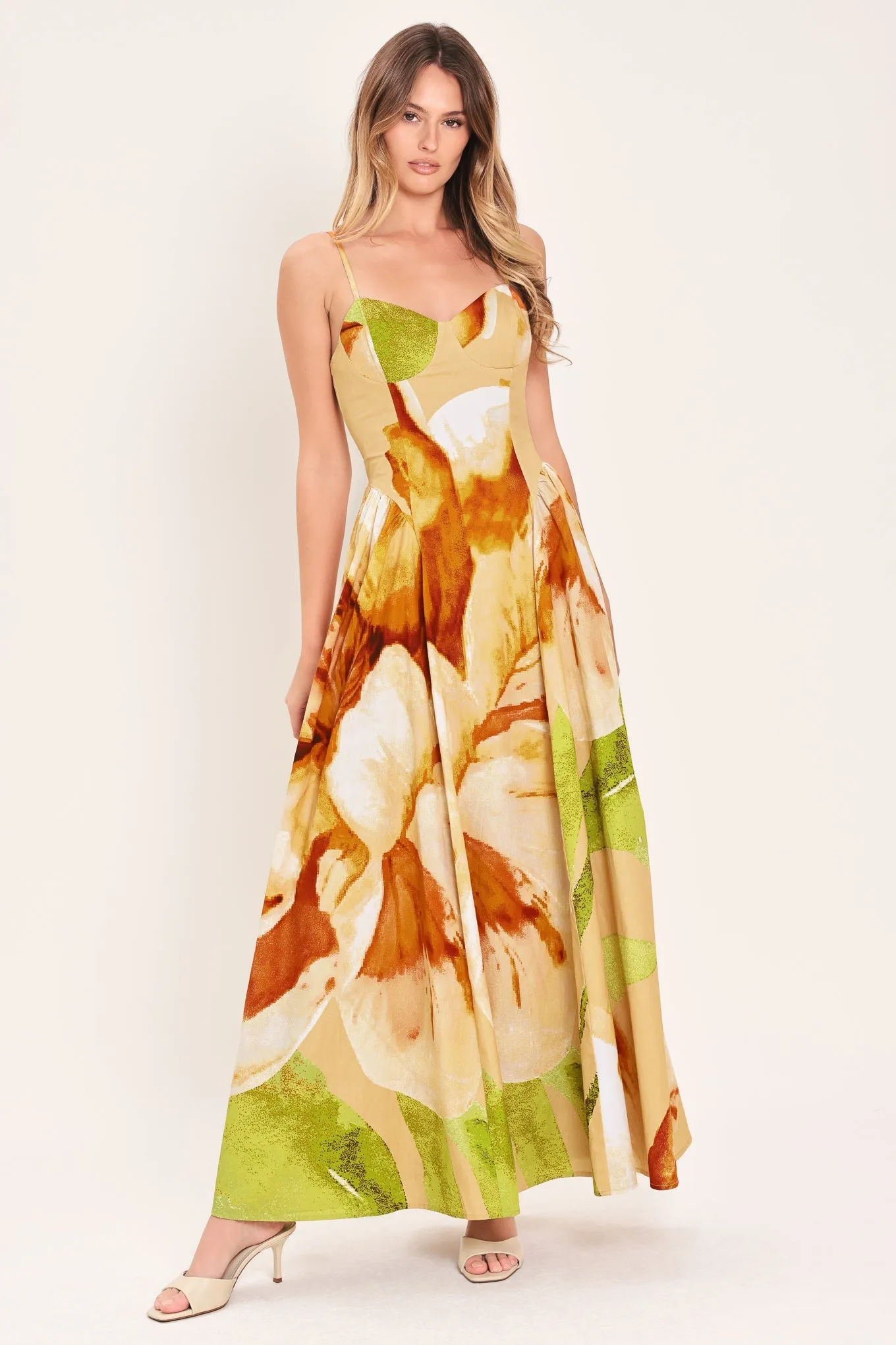 Limoncello Garden Woven Maxi Dress sold by Zulily product image thumbnail 2