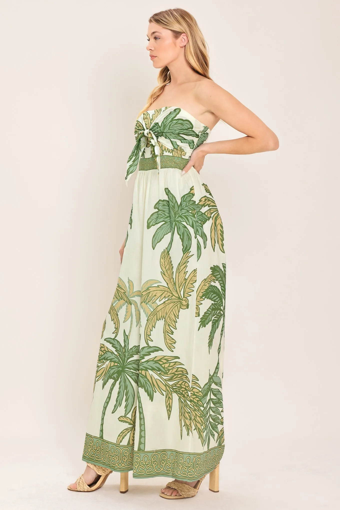 Palm Society Woven Jumpsuit sold by Zulily product image thumbnail 5