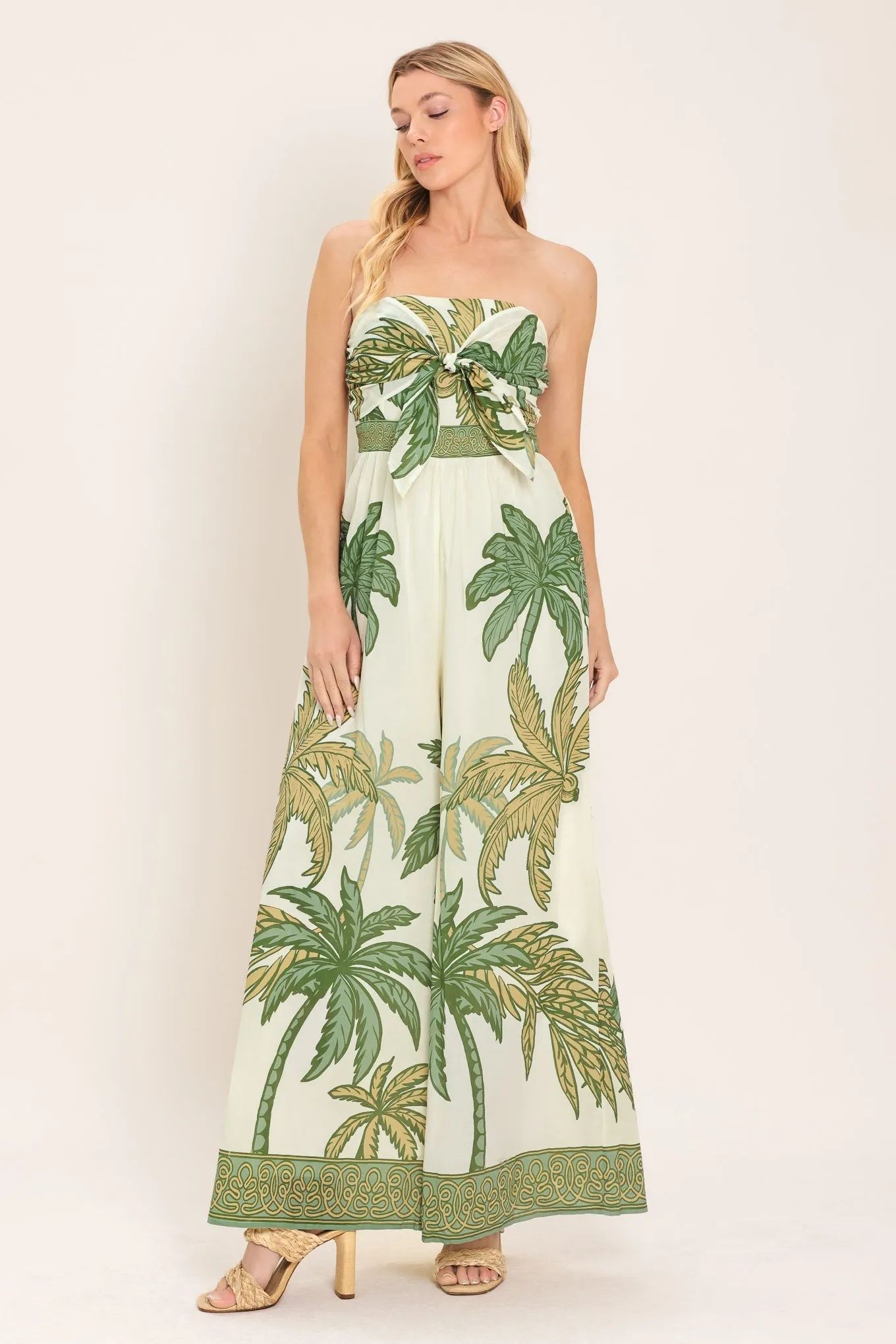 Palm Society Woven Jumpsuit sold by Zulily product image thumbnail 3