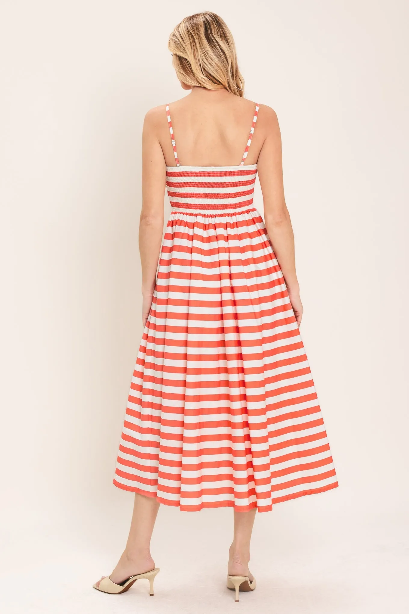 Boardwalk Stripe Woven Midi Dress sold by Zulily product image thumbnail 5