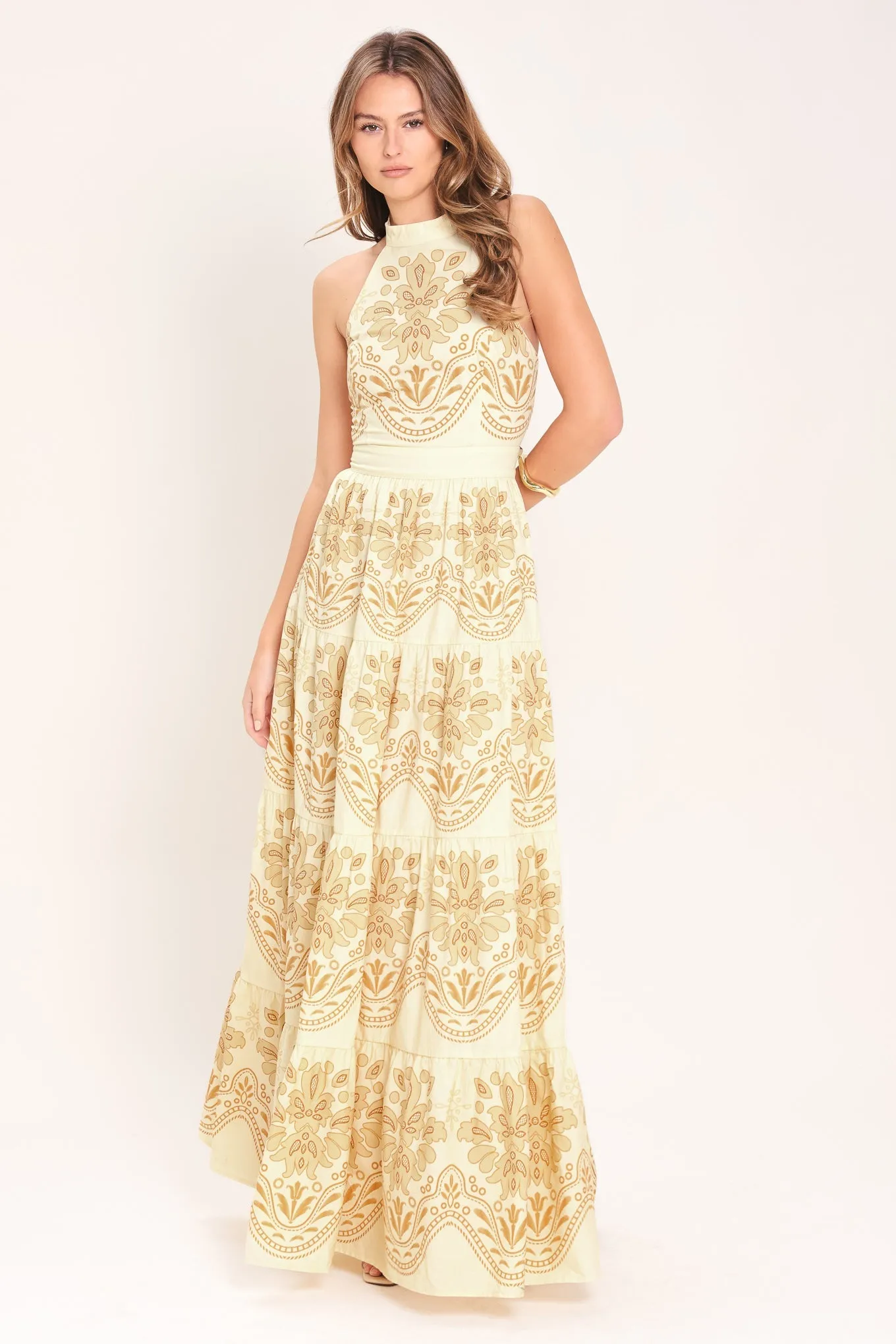 Sicilian Summer Woven Maxi Dress sold by Zulily product image thumbnail 4