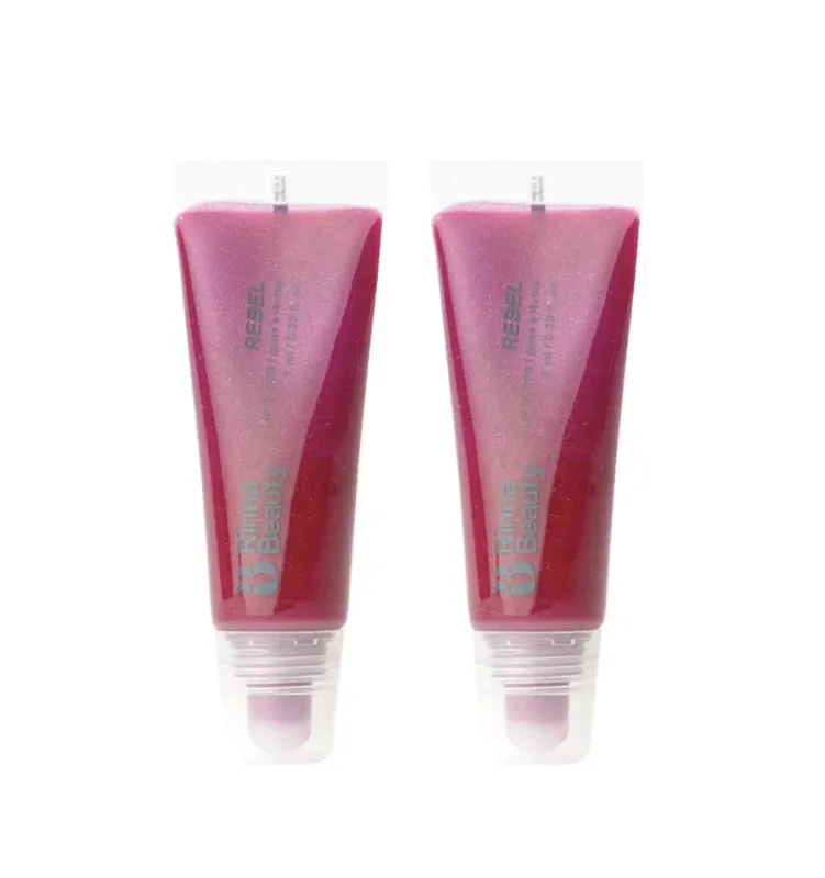 Rinna Beauty Gloss & Go Lip Gloss Duo in Rebel made by Zulily