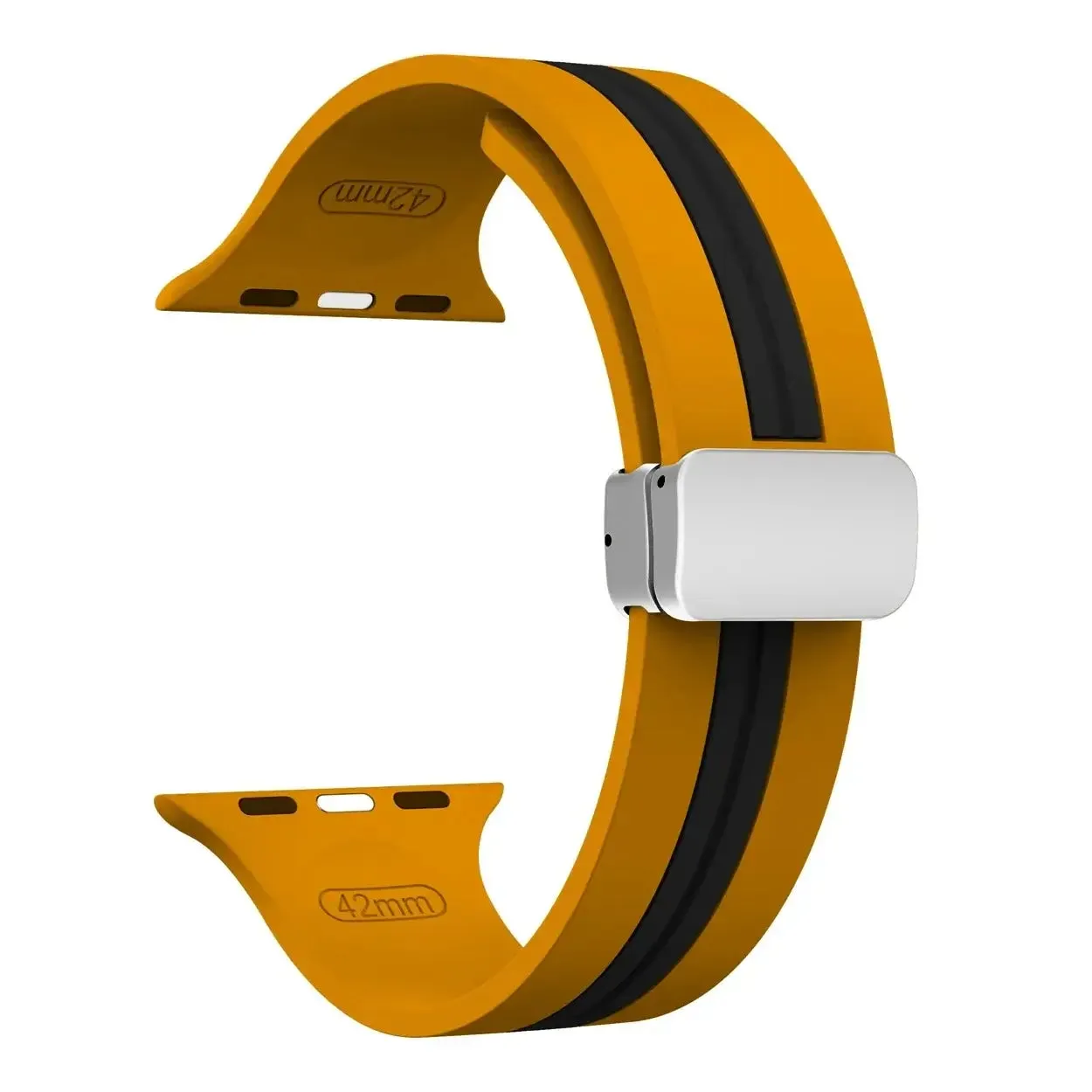 Apple Watch Silicone Strap - Durable Magnetic Closure Design sold by Zulily product image thumbnail 4