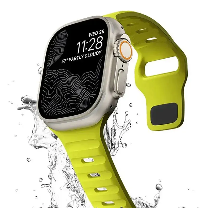 Apple Watch Silicone Band - Soft, Durable, Stylish Design sold by Zulily product image thumbnail 3