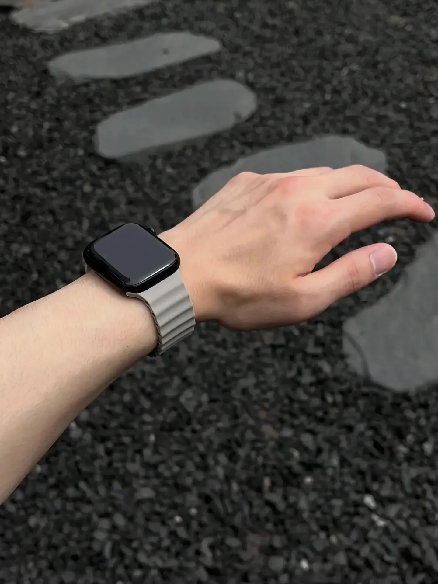 Apple Watch Silicone Strap - Soft Flexible Magnetic Design sold by Zulily product image thumbnail 4