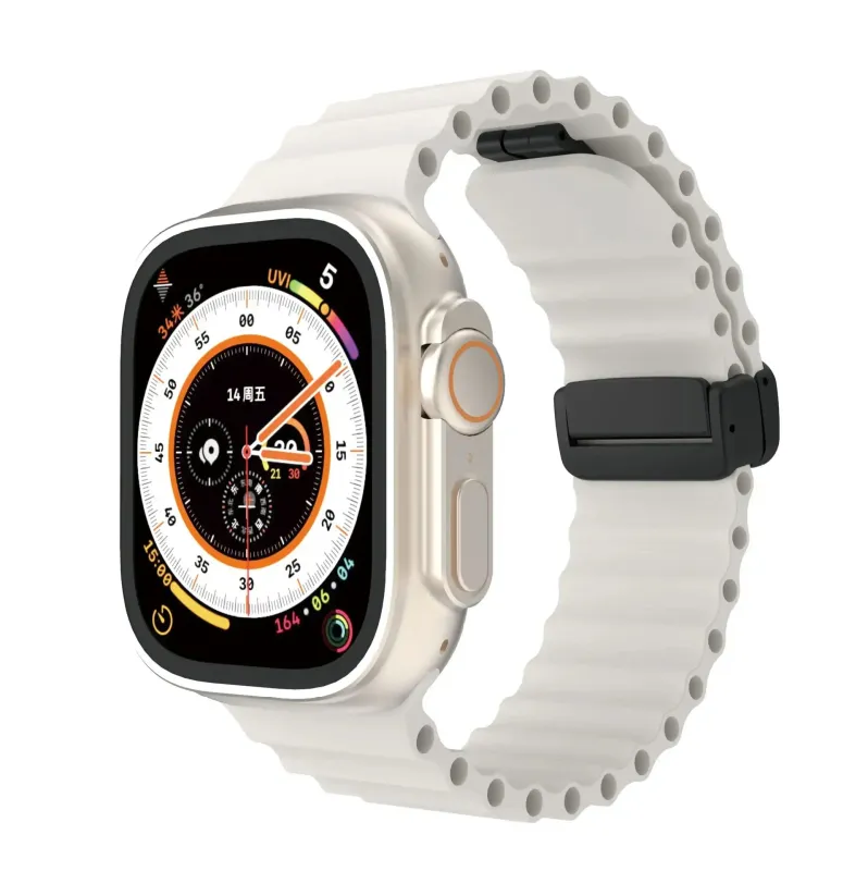 Apple Watch Silicone Strap - Soft Flexible Magnetic Design made by Zulily