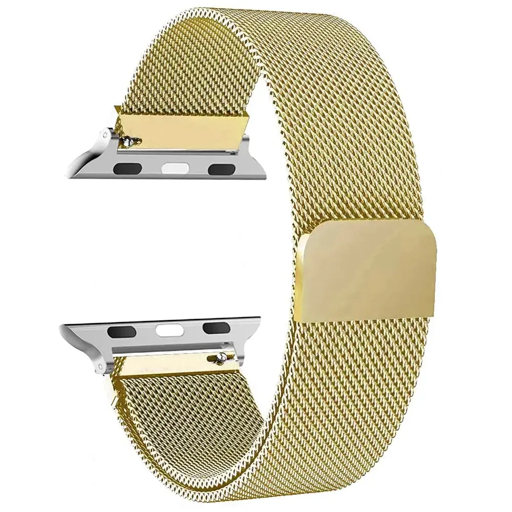 Apple Watch Stainless Steel Band - Elegant Magnetic Strap sold by Zulily product image thumbnail 4