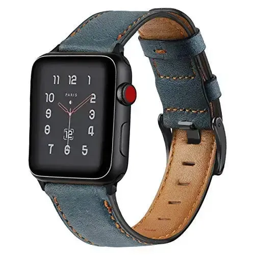 Apple Watch Leather Strap - Premium Durable Fashion Band sold by Zulily product image thumbnail 4