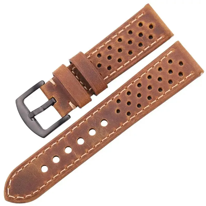 Samsung Galaxy Watch Leather Band - Breathable Classic Style sold by Zulily product image thumbnail 5