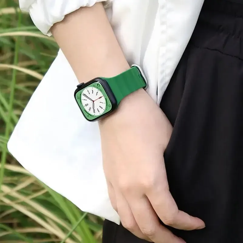Apple Watch Silicone Strap - Soft Flexible Comfortable Fit sold by Zulily product image thumbnail 3