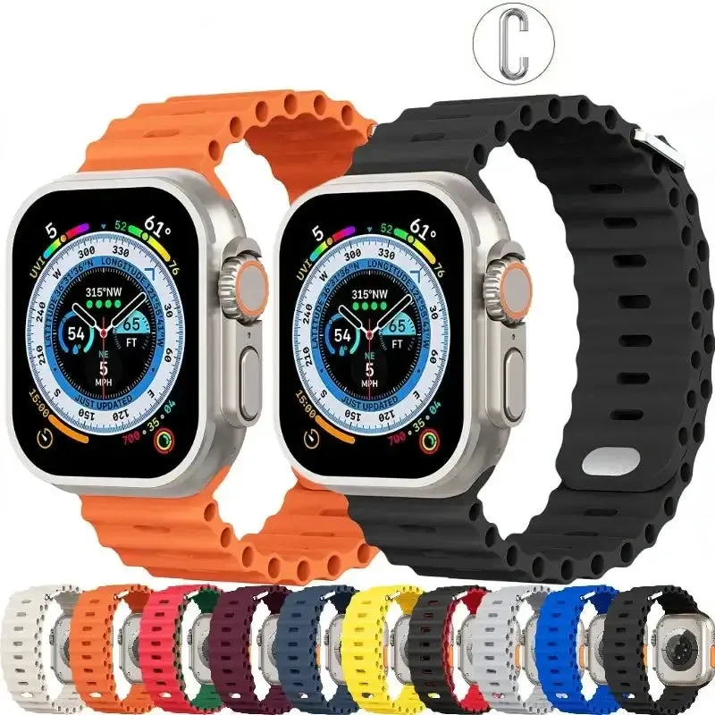 Apple Watch Silicone Strap - Soft Flexible Comfortable Fit sold by Zulily