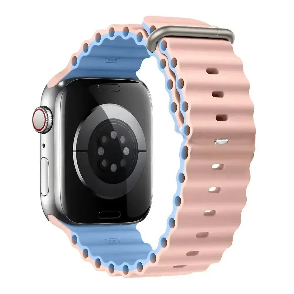 Apple Watch Silicone Strap - Soft Flexible Comfortable Fit sold by Zulily product image thumbnail 2