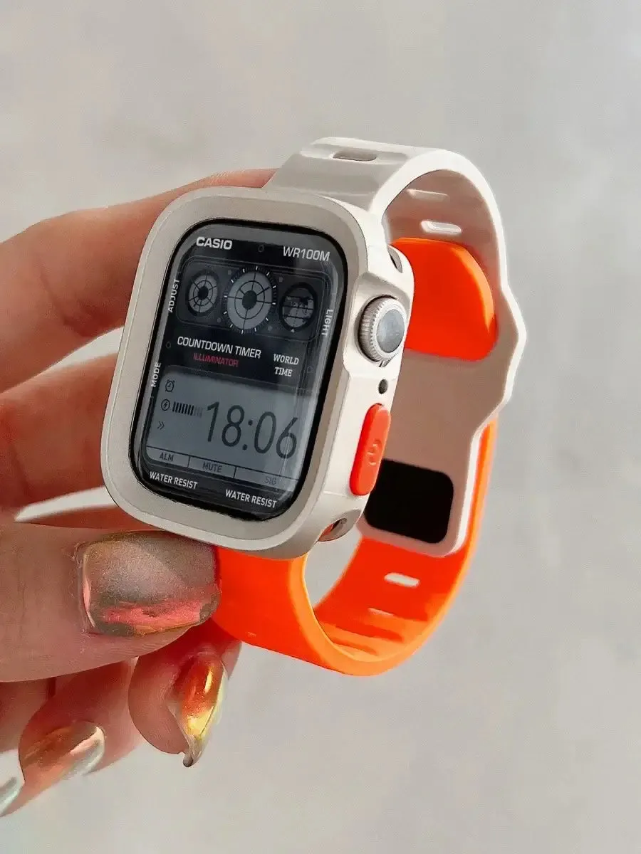 Apple Watch Silicone Strap - Durable Comfortable Band sold by Zulily product image thumbnail 4