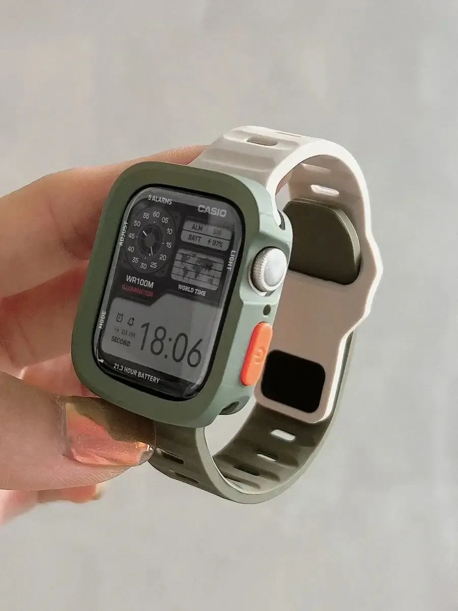 Apple Watch Silicone Strap - Durable Comfortable Band sold by Zulily