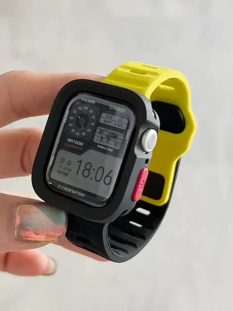 Apple Watch Silicone Strap - Durable Comfortable Band sold by Zulily product image thumbnail 3