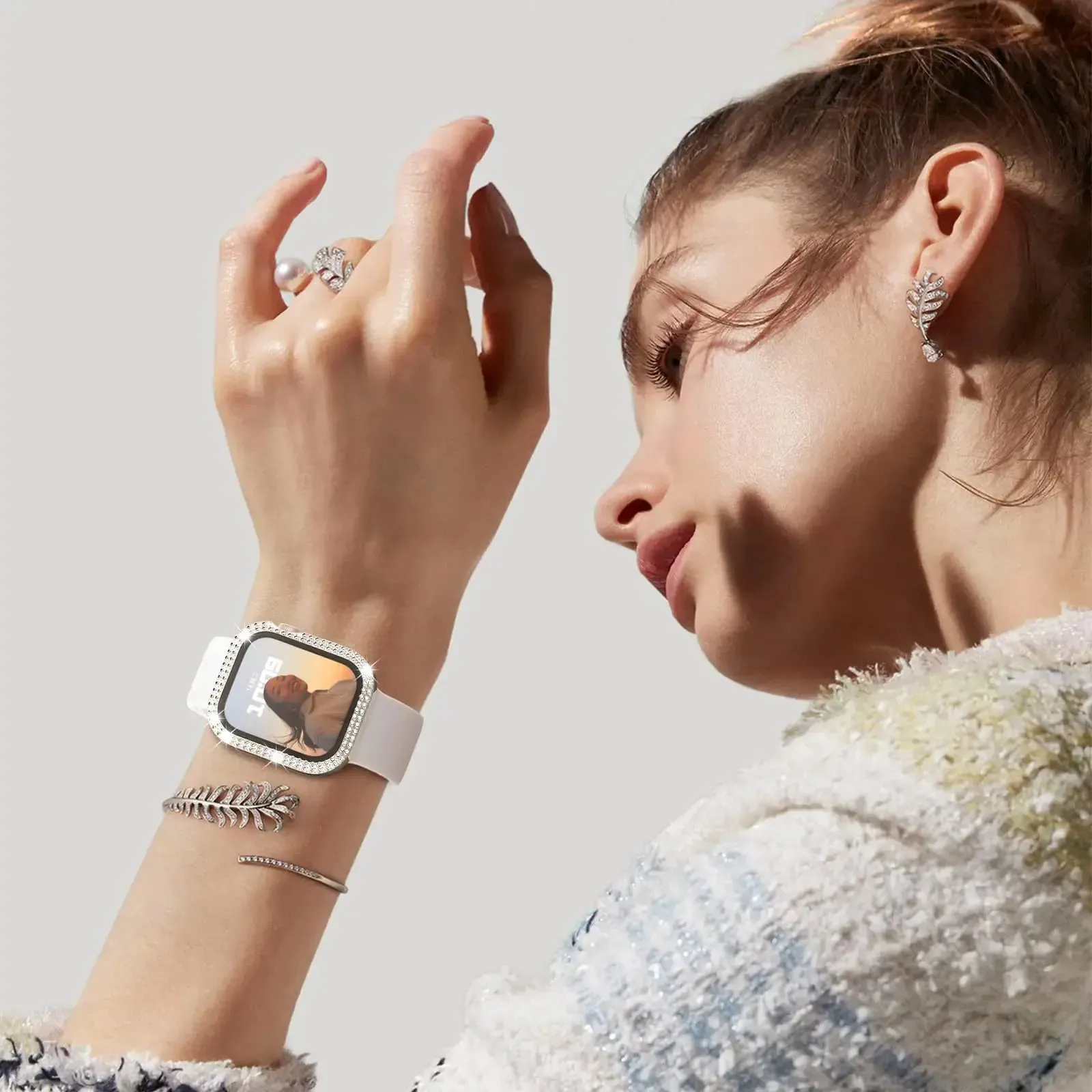 Apple Watch Case - Durable Gem-Studded Elegant Protection sold by Zulily product image thumbnail 5