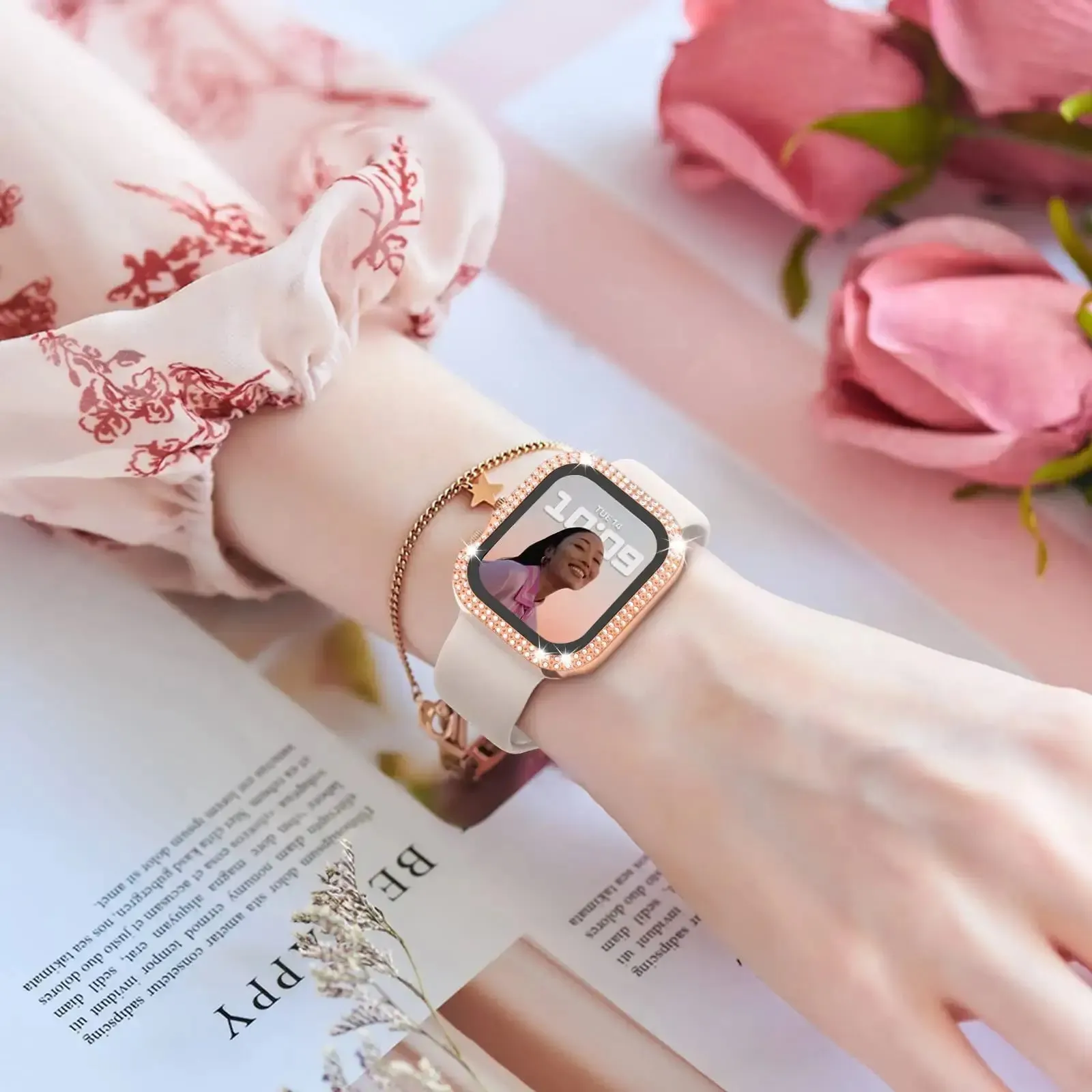 Apple Watch Case - Durable Gem-Studded Elegant Protection sold by Zulily product image thumbnail 2