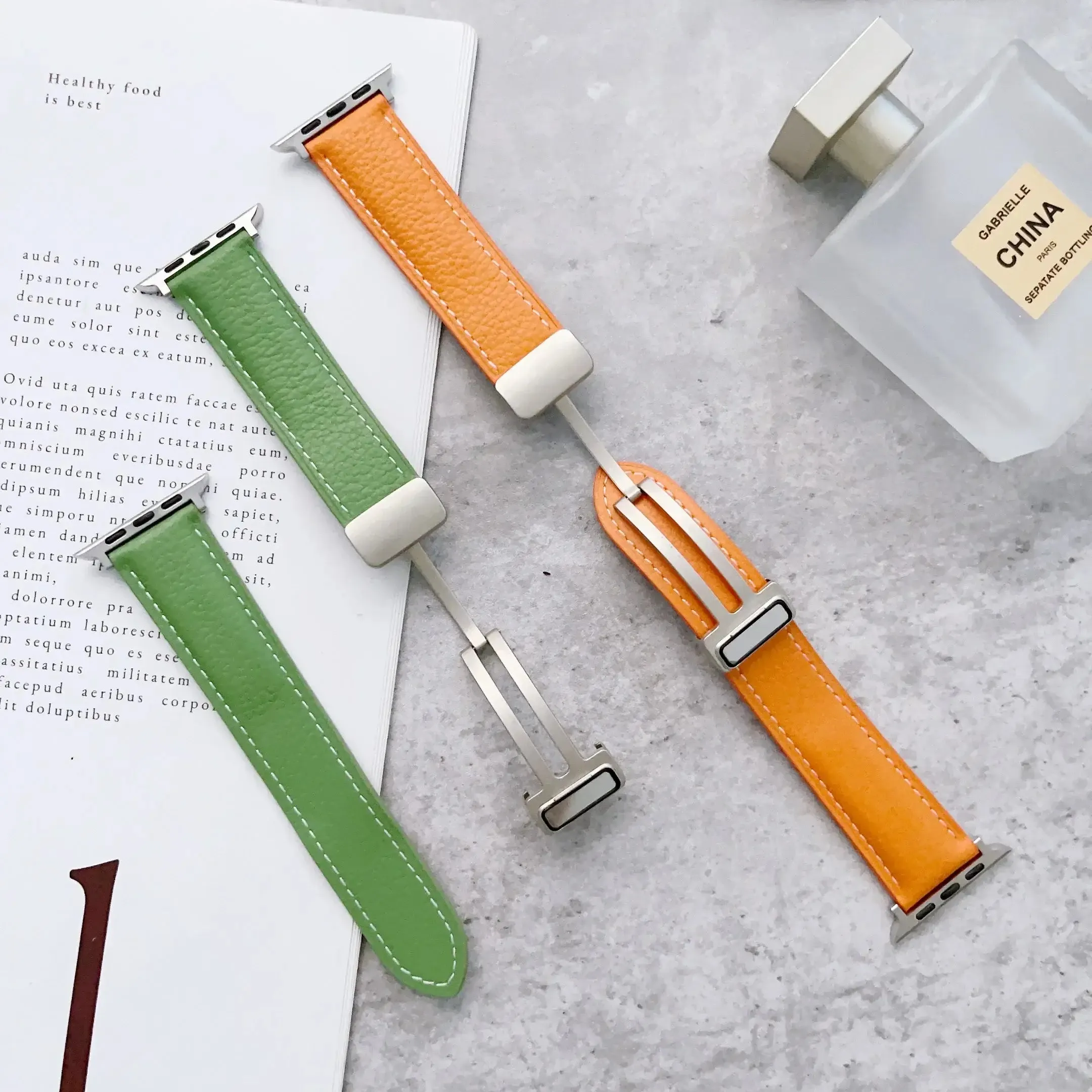 Apple Watch Leather Band - Premium Stylish Strap with Buckle sold by Zulily product image thumbnail 5
