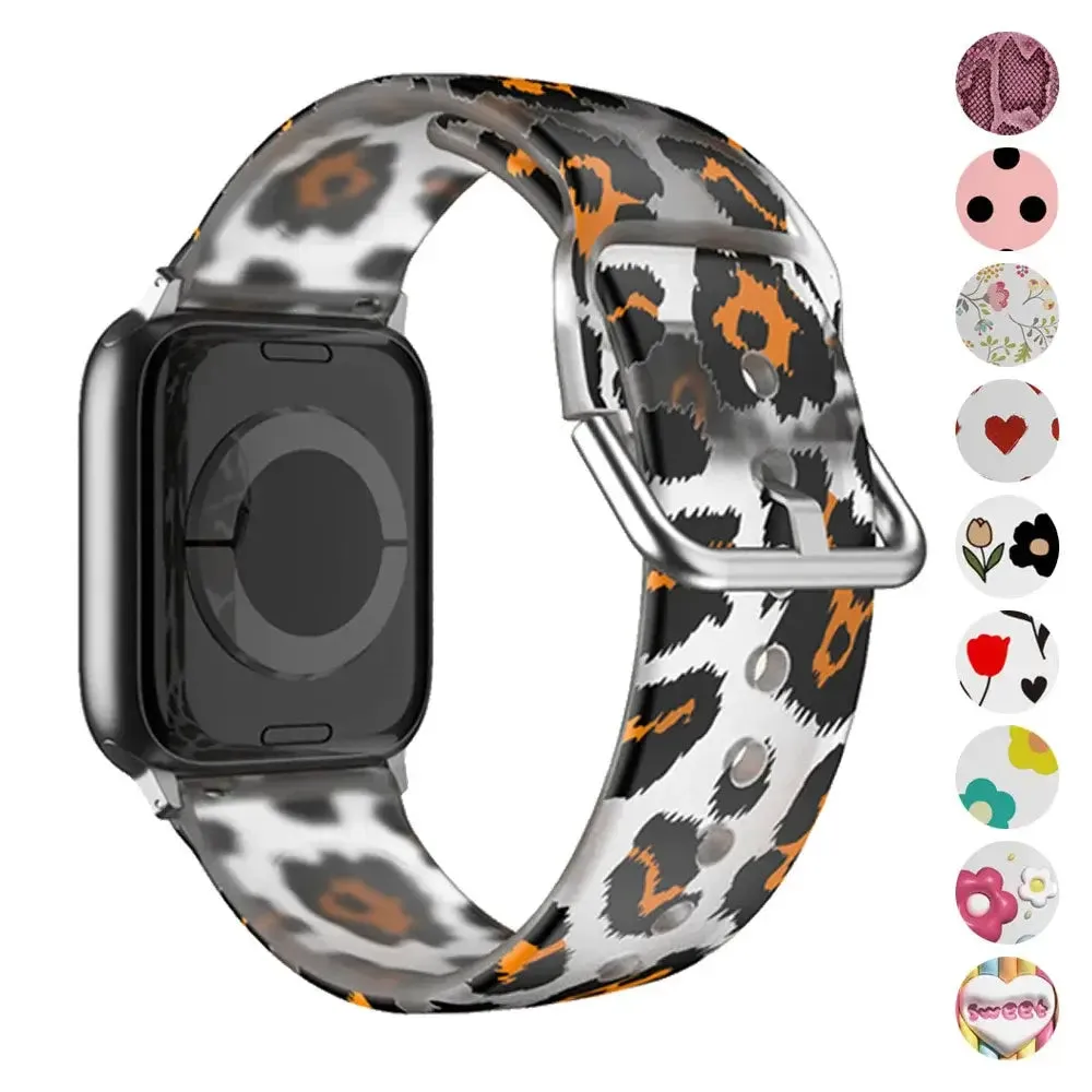 Apple Watch Silicone Strap - Colorful Floral Pattern Band sold by Zulily product image thumbnail 2