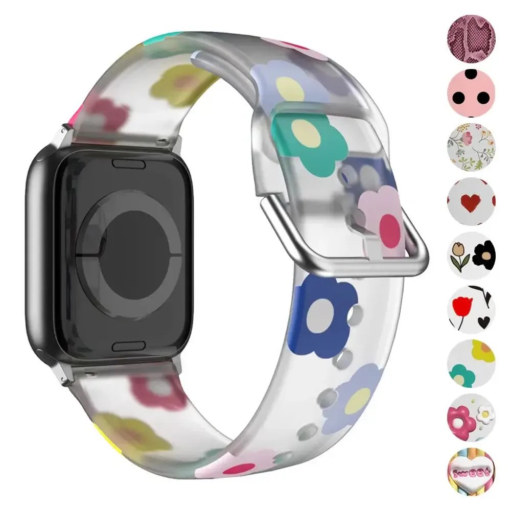 Apple Watch Silicone Strap - Colorful Floral Pattern Band sold by Zulily