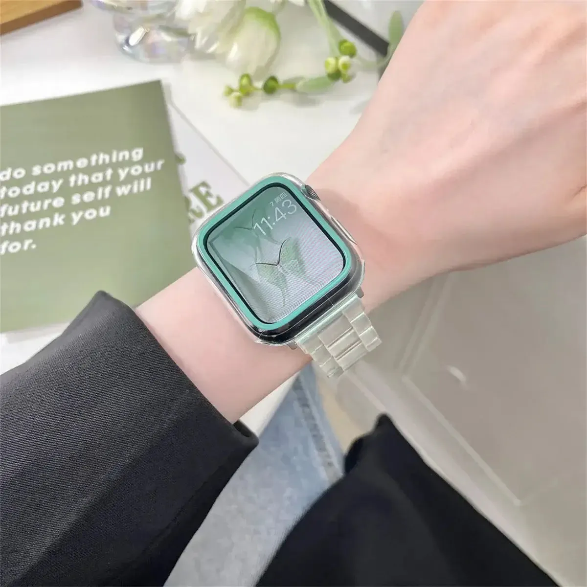 Apple Watch Resin Strap - Stylish, Durable Design sold by Zulily product image thumbnail 4