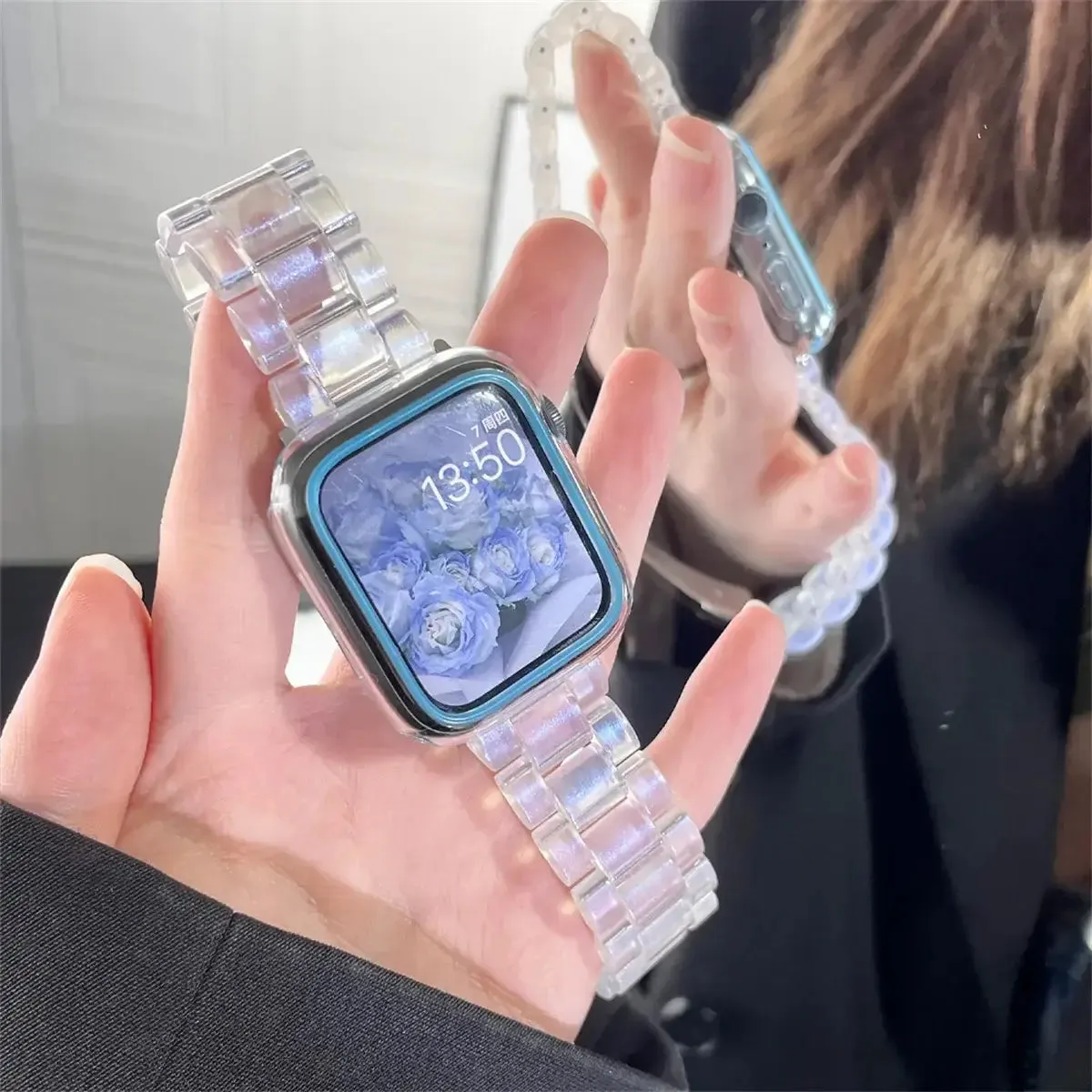Apple Watch Resin Strap - Stylish, Durable Design sold by Zulily product image thumbnail 5