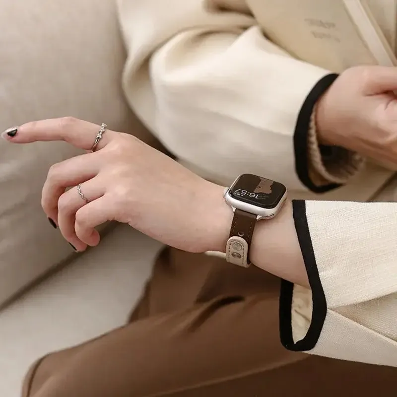 Apple Watch Leather Band - Elegant Durable Strap Options sold by Zulily product image thumbnail 5