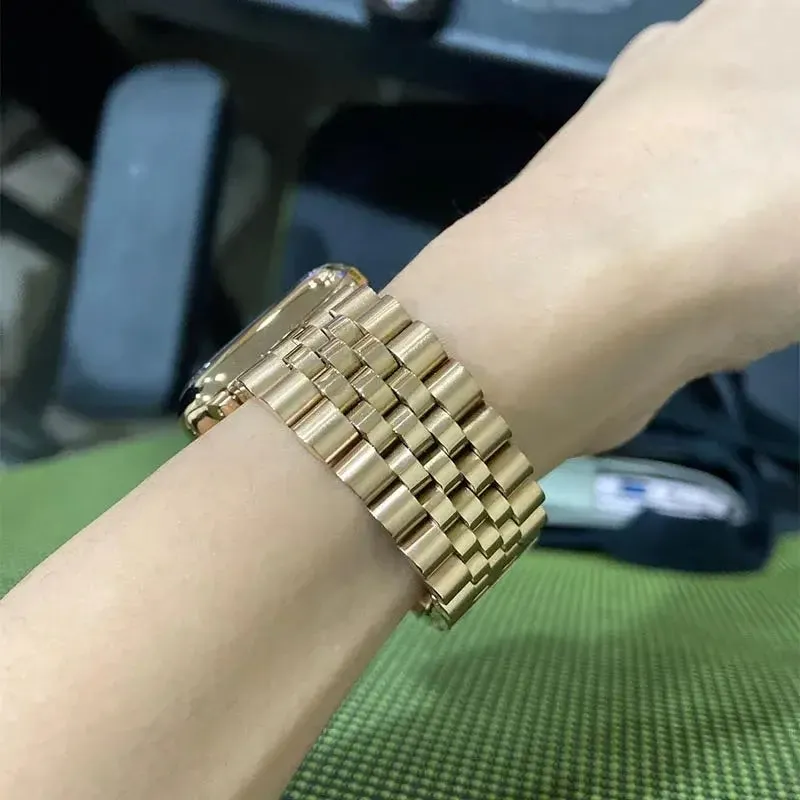 Apple Watch Stainless Steel Strap - Elegant Durable Design sold by Zulily product image thumbnail 3