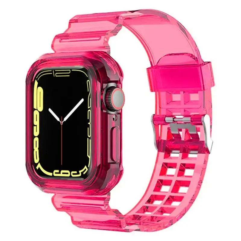Apple Watch Clear Silicone Band - Durable Comfortable Strap sold by Zulily product image thumbnail 5
