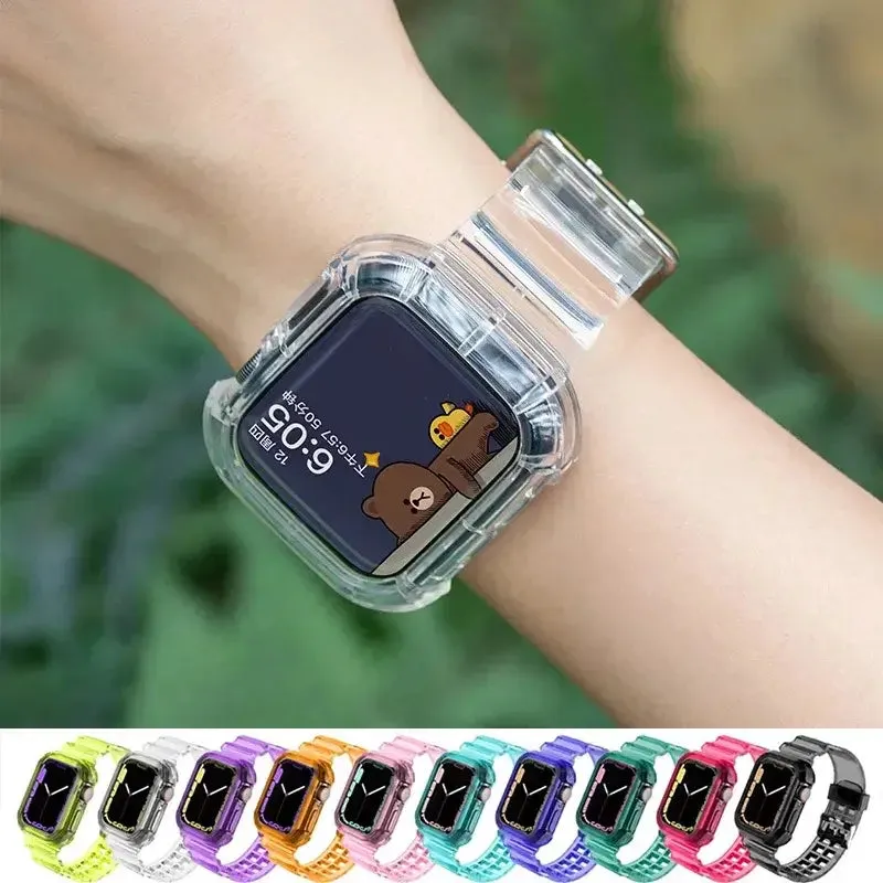 Apple Watch Clear Silicone Band - Durable Comfortable Strap sold by Zulily