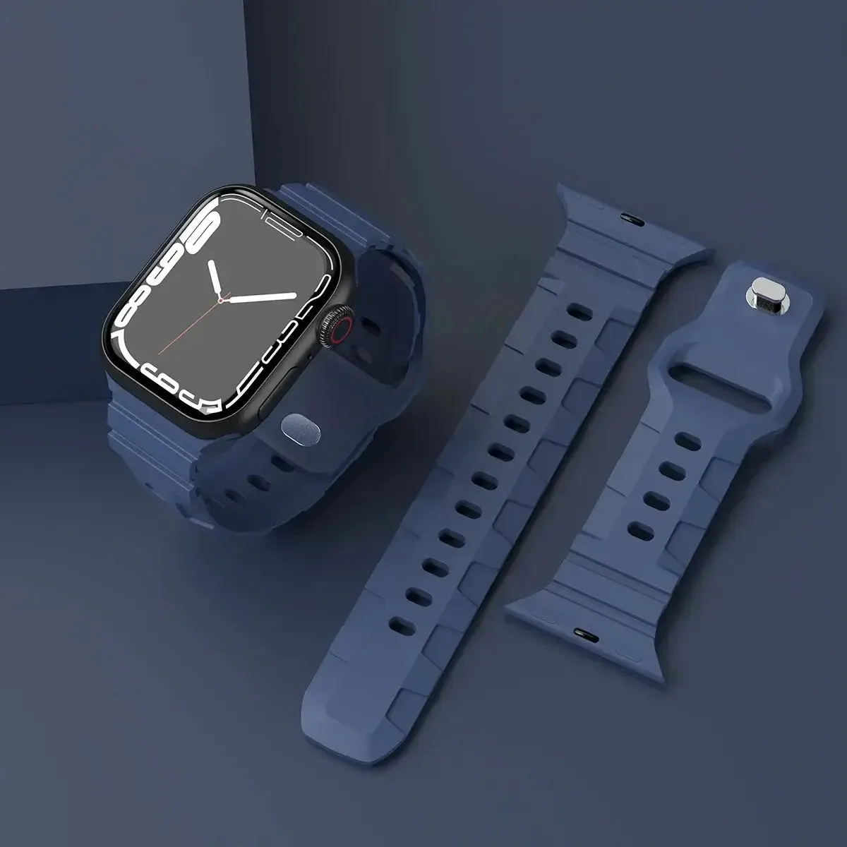 Apple Watch Silicone Strap - Soft Waterproof Flexible Band sold by Zulily product image thumbnail 3