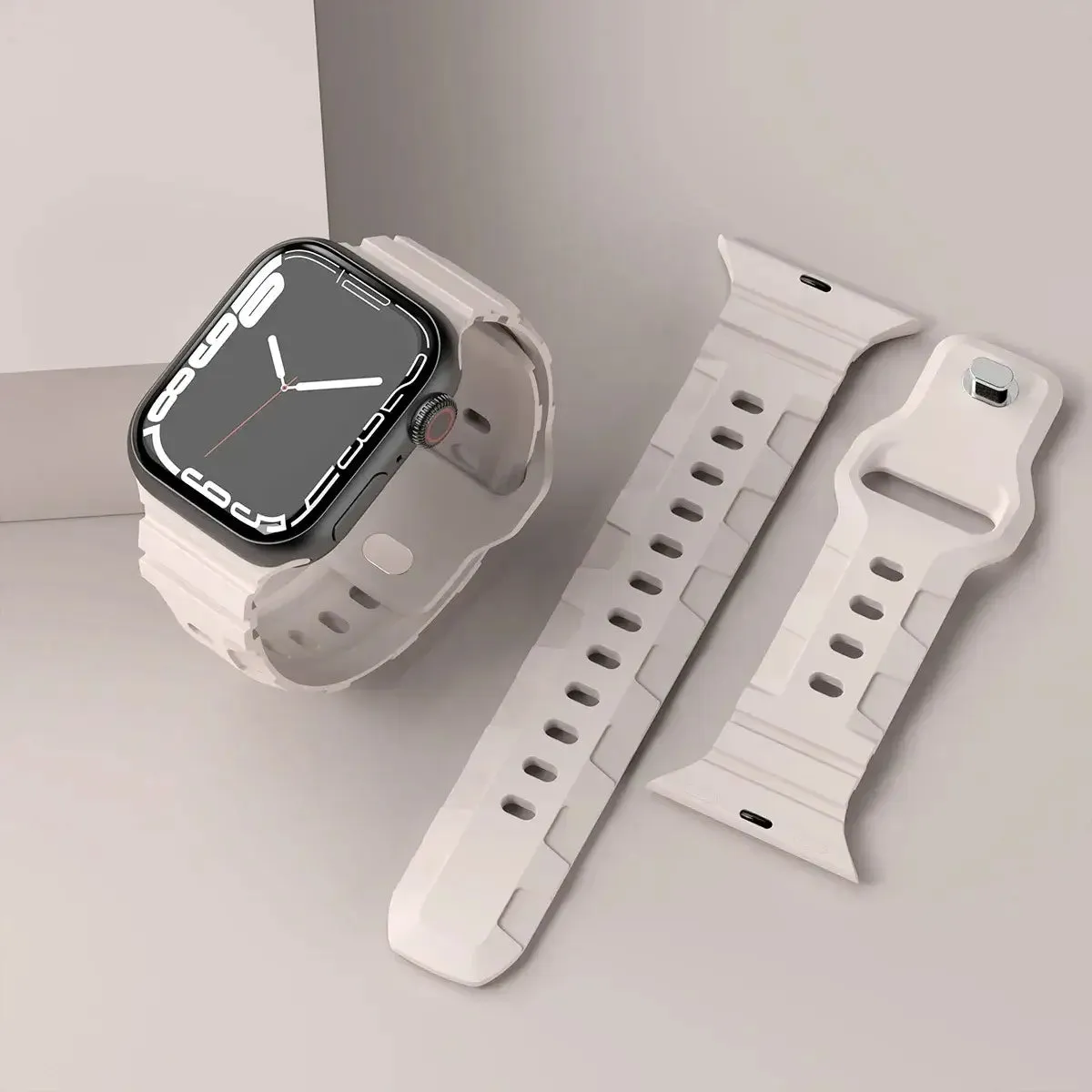 Apple Watch Silicone Strap - Soft Waterproof Flexible Band sold by Zulily product image thumbnail 4