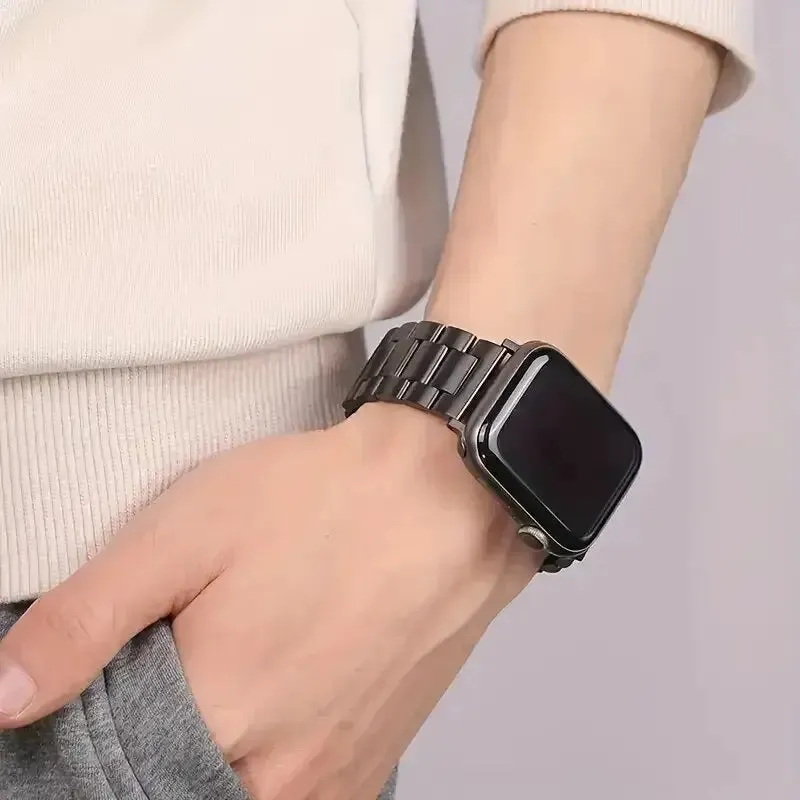 Apple Watch Stainless Steel Band - Sleek Durable Design sold by Zulily product image thumbnail 3
