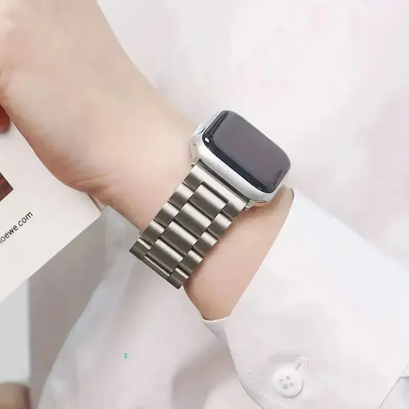 Apple Watch Stainless Steel Band - Sleek Durable Design sold by Zulily product image thumbnail 2