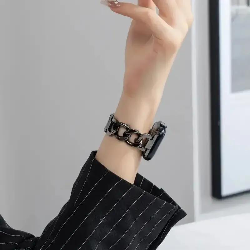 Apple Watch Metal Chain Strap - Premium Stylish Design sold by Zulily product image thumbnail 3