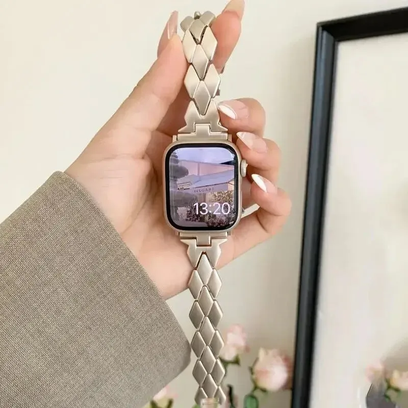 Apple Watch Stainless Steel Band - Sleek Luxury Strap sold by Zulily product image thumbnail 3
