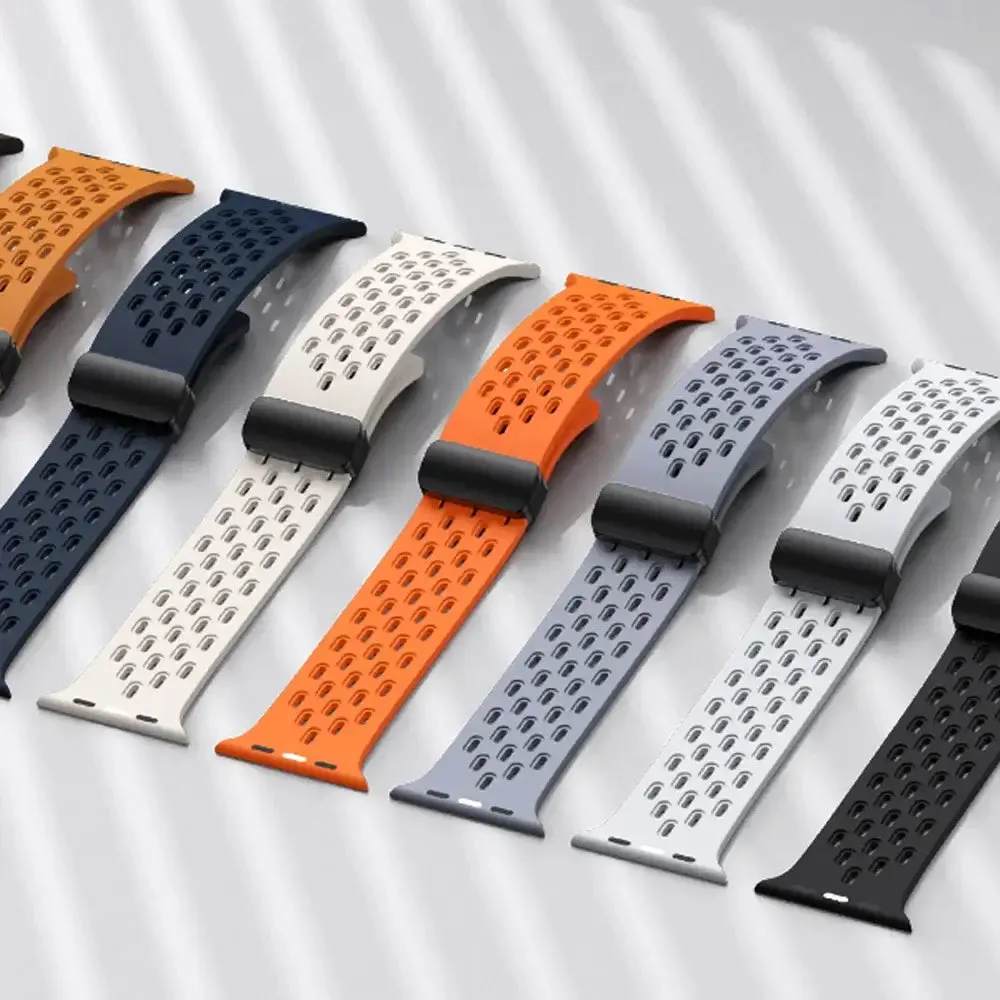 Apple Watch Silicone Strap - Breathable Comfortable Band sold by Zulily product image thumbnail 3