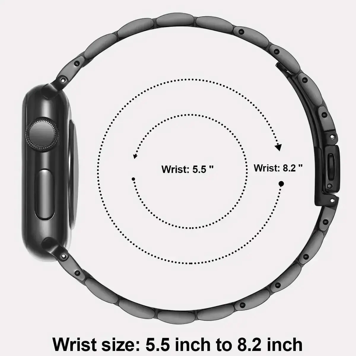Apple Watch Stainless Steel Band - Sleek Durable Style sold by Zulily product image thumbnail 5