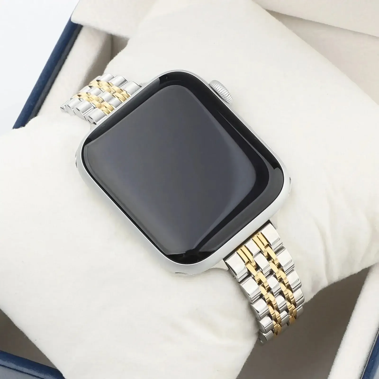 Apple Watch Stainless Steel Band - Sleek Durable Style sold by Zulily product image thumbnail 2