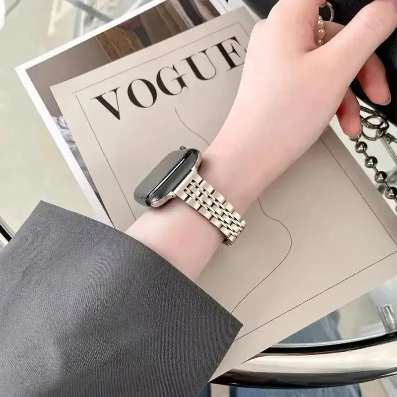 Apple Watch Stainless Steel Band - Sleek Durable Style sold by Zulily product image thumbnail 3
