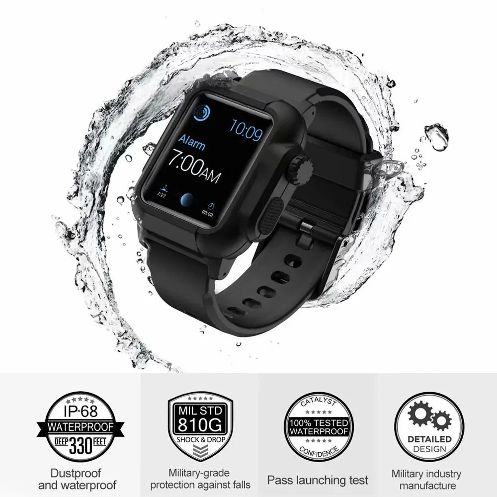 Apple Watch Silicone Strap - Waterproof Luminous Design sold by Zulily product image thumbnail 3