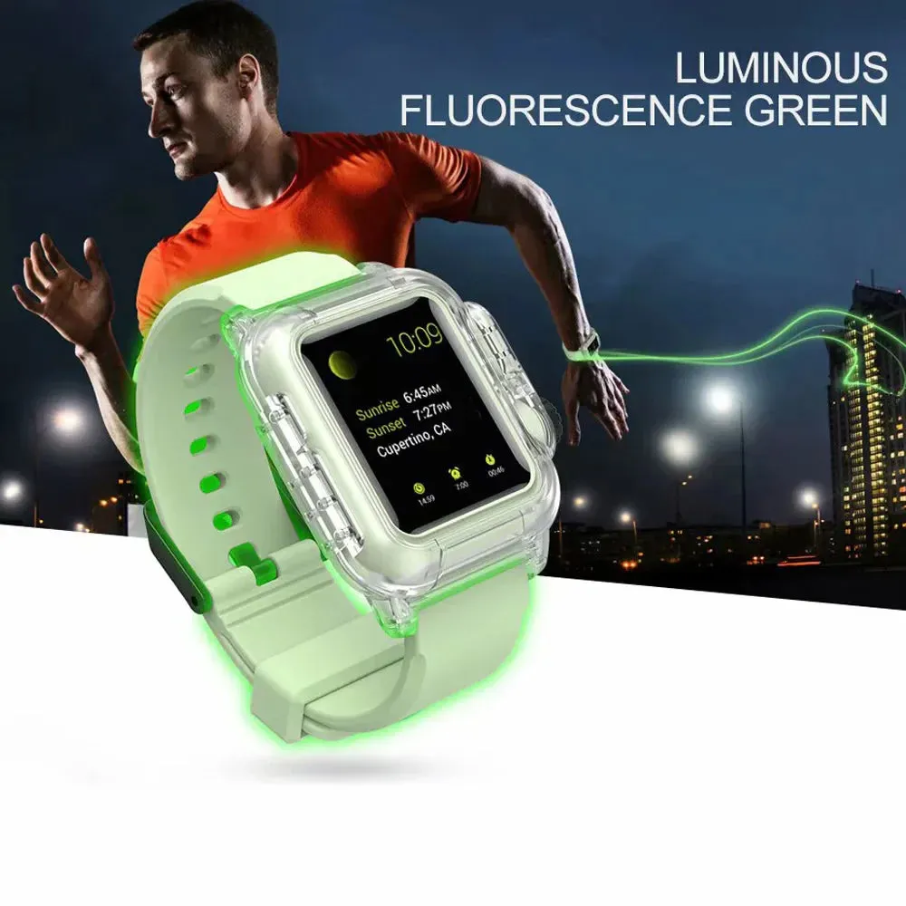 Apple Watch Silicone Strap - Waterproof Luminous Design sold by Zulily product image thumbnail 2