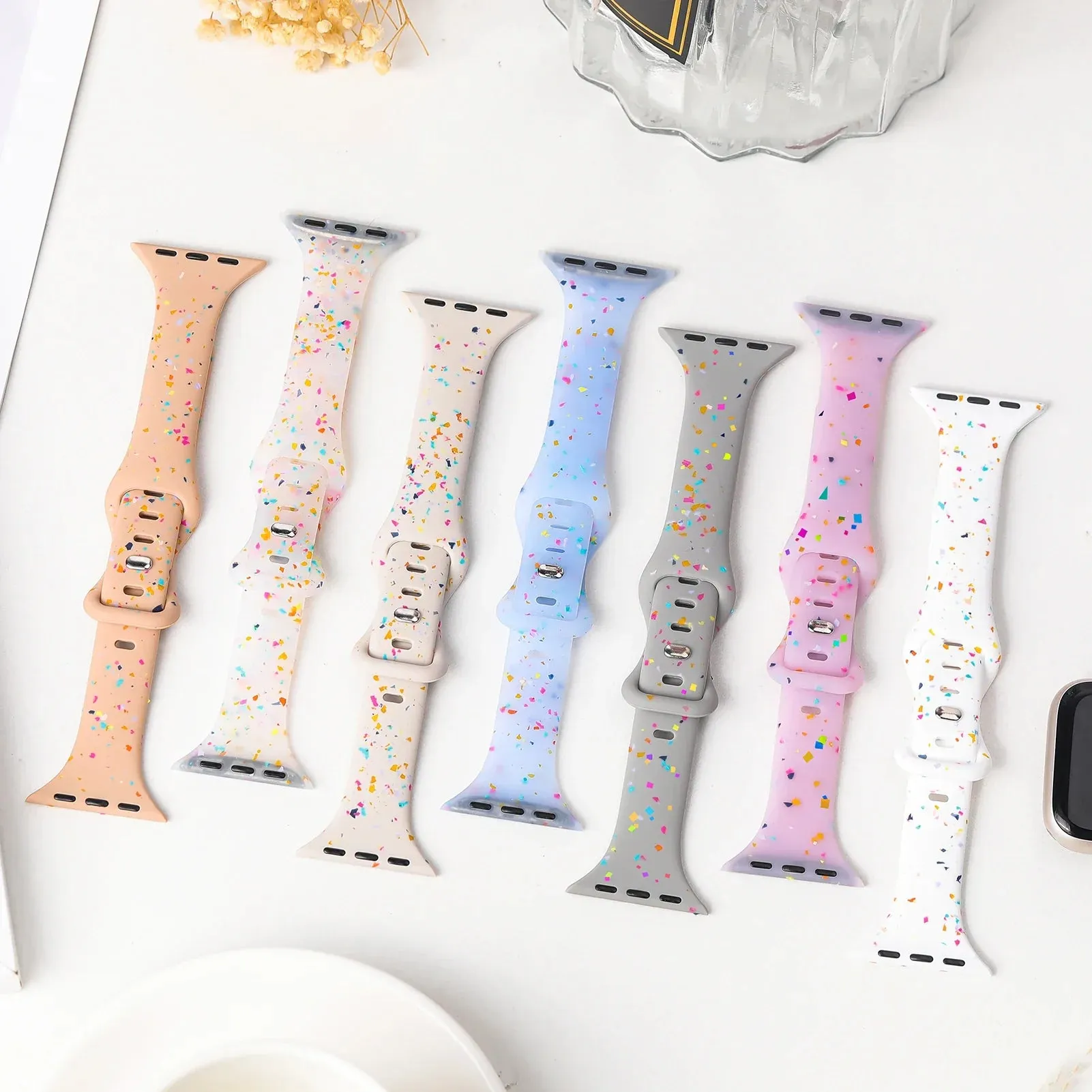 Apple Watch Silicone Band - Soft Flexible Design - Colorful sold by Zulily product image thumbnail 4