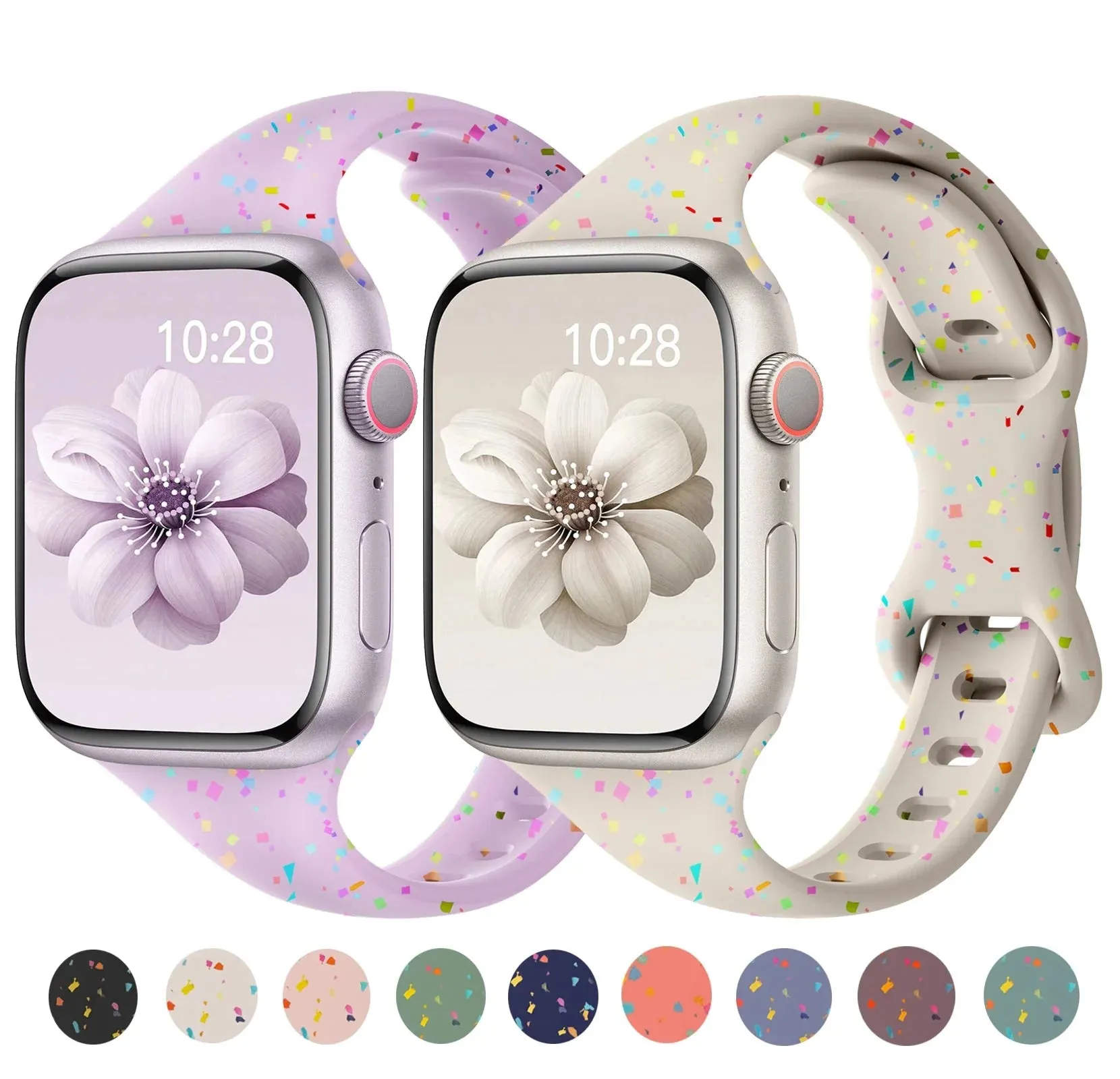 Apple Watch Silicone Band - Soft Flexible Design - Colorful sold by Zulily