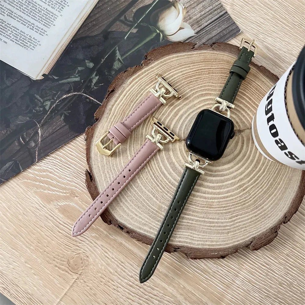 Apple Watch Genuine Leather Strap - Classic Durable Design sold by Zulily product image thumbnail 5