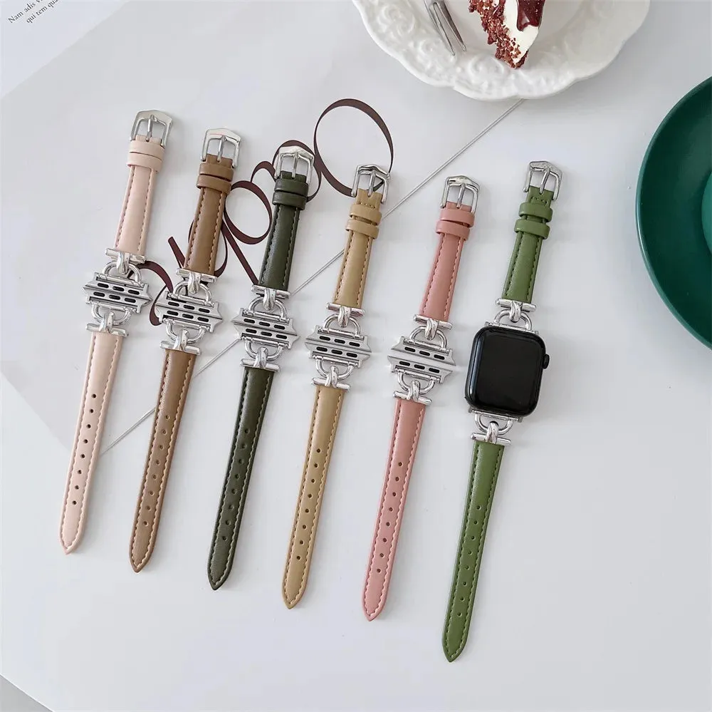Apple Watch Genuine Leather Strap - Classic Durable Design sold by Zulily product image thumbnail 4